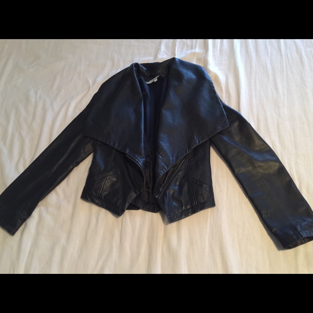 What goes around comes around leather jacket